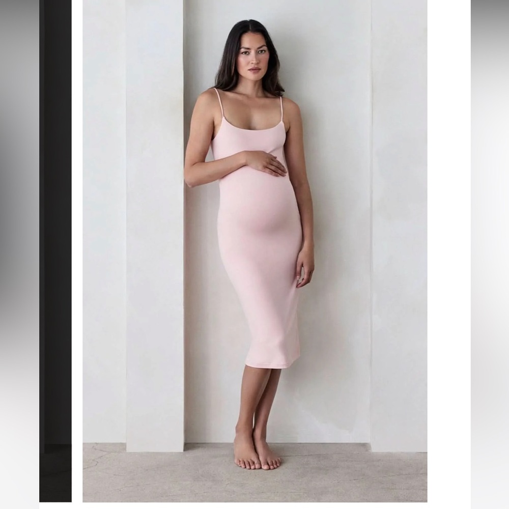 Bumpsuit Brigitte maternity dress - mint green